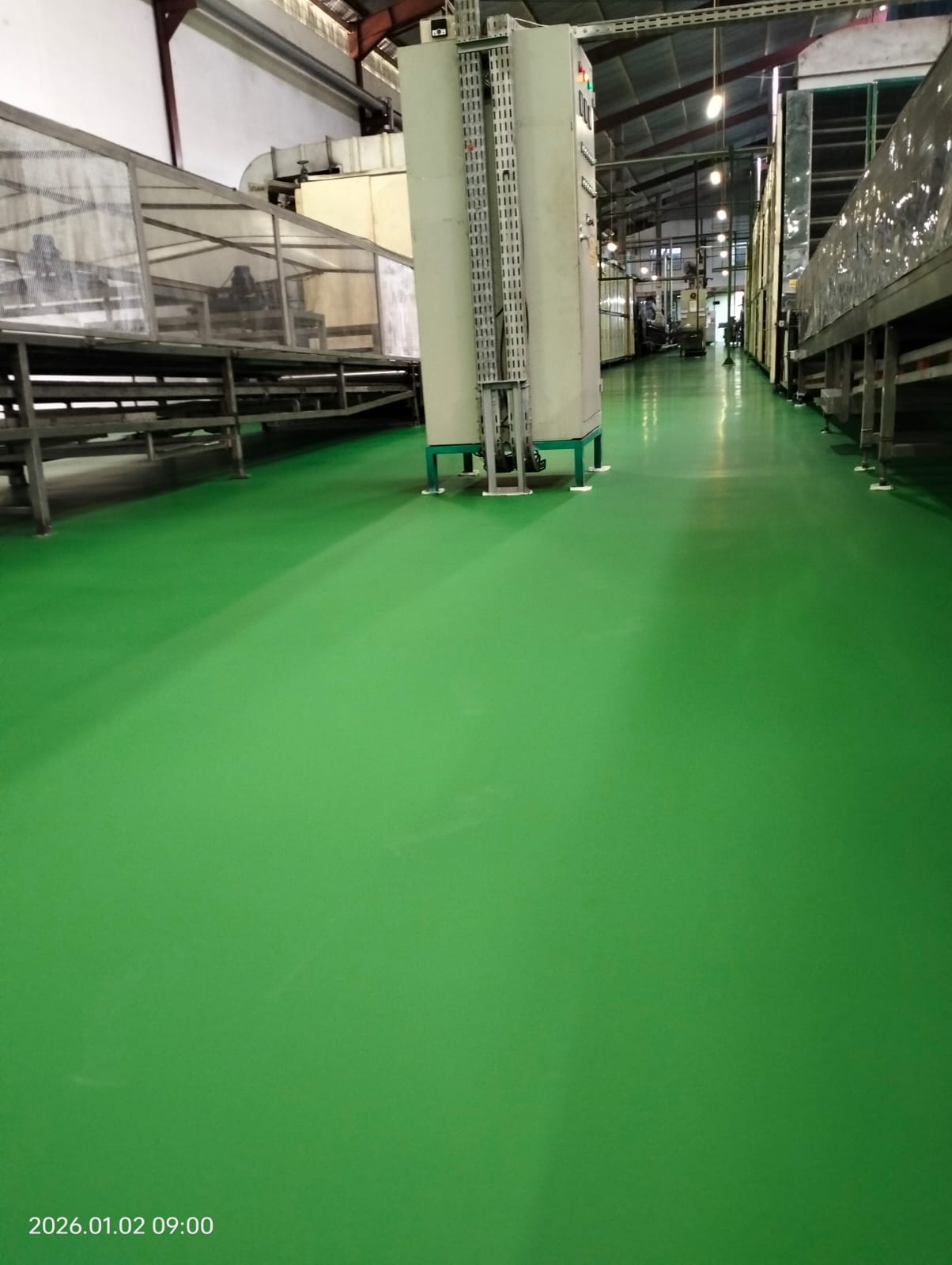 Hasil PU Concrete Industri Farmasi